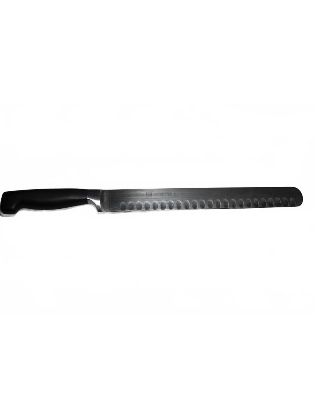 ZWILLING J.A. HENCKELS Four Star 10 Inch Hollow Edge Slicing Knife 31081 Germany